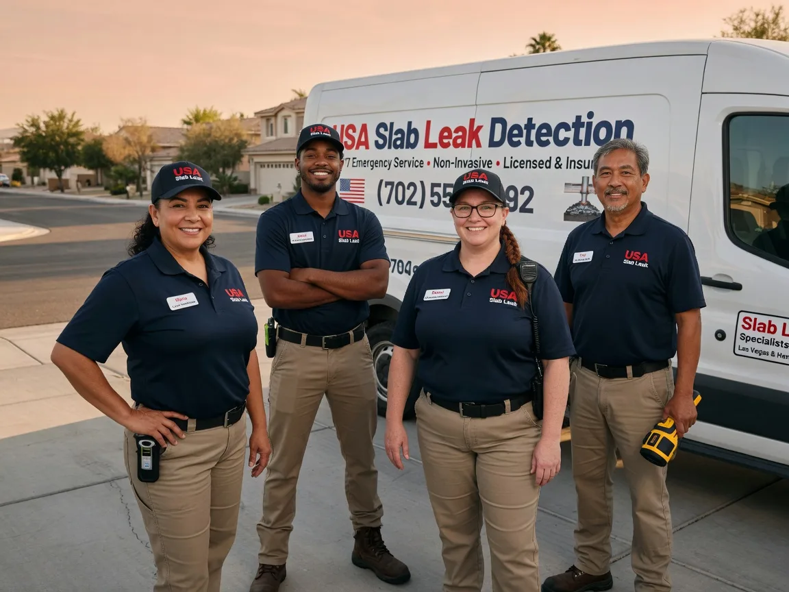Slab Leak Repair company in James City, PA